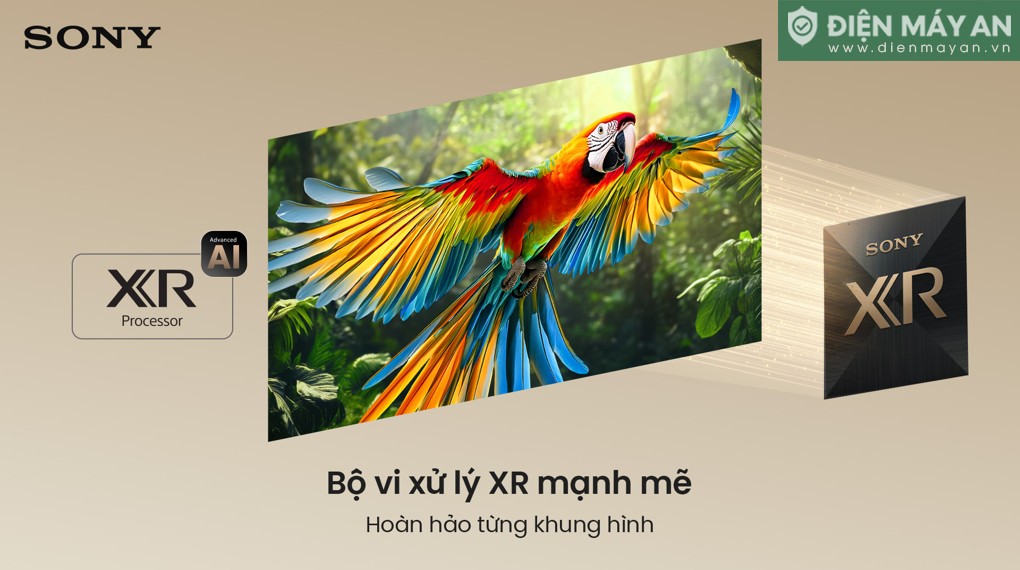 Google Tivi True RGB Sony AI 4K 75 inch K-75XR70M2